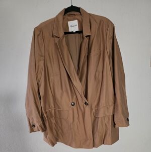 Madewell Women's Tan Blazer